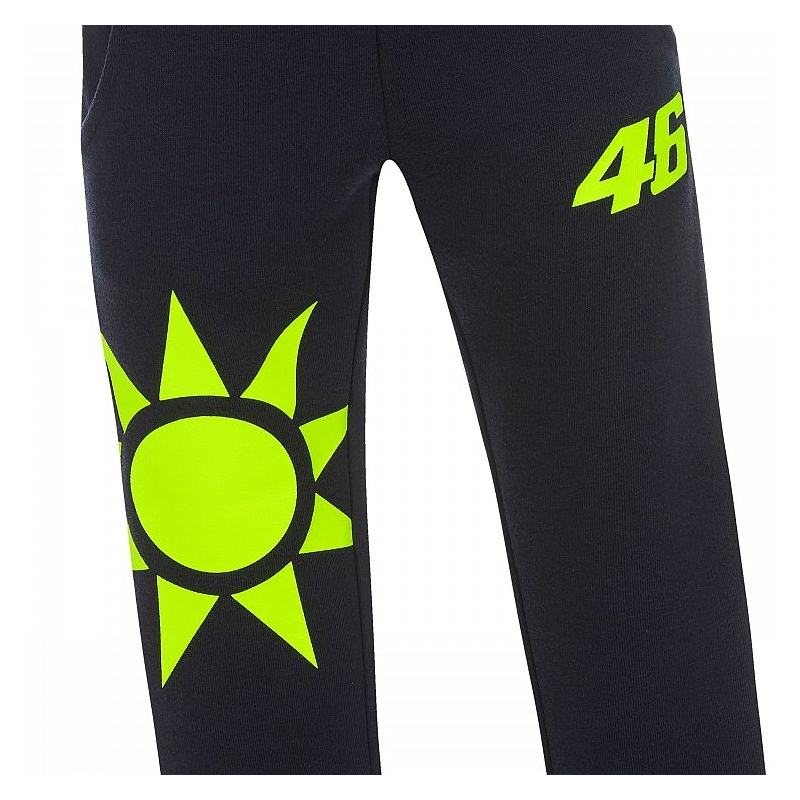Spodnie dziecięce VR46 Valentino Rossi czarne