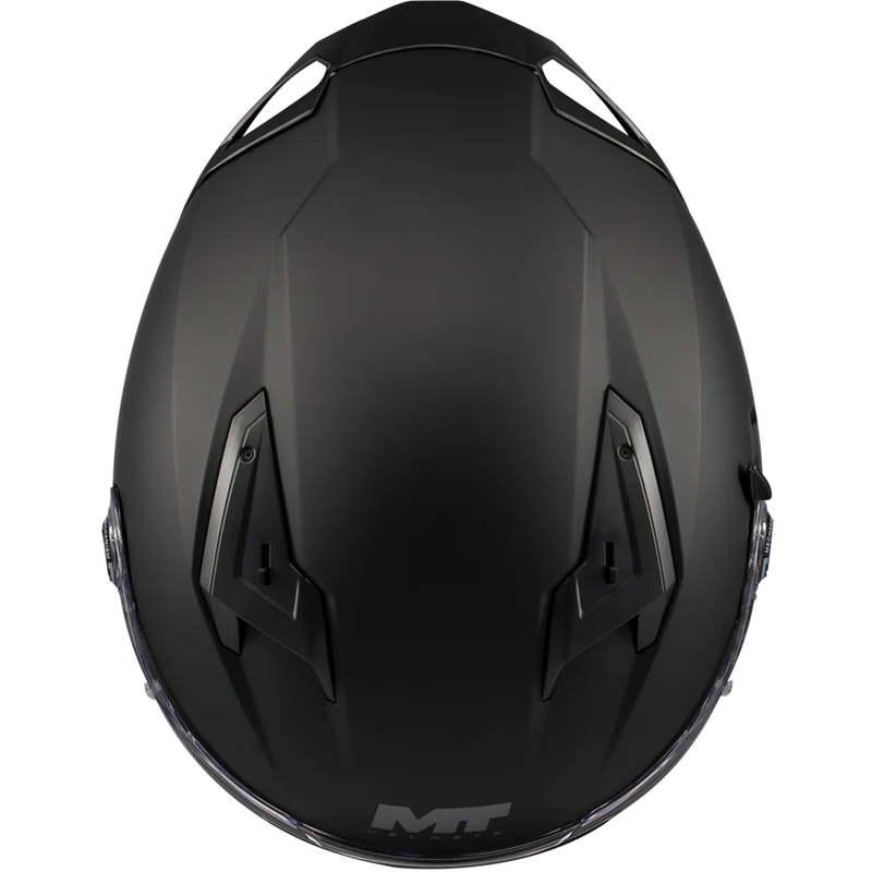 Kask motocyklowy integralny MT Braker SV Pure A1 w kolorze czarnym matowym