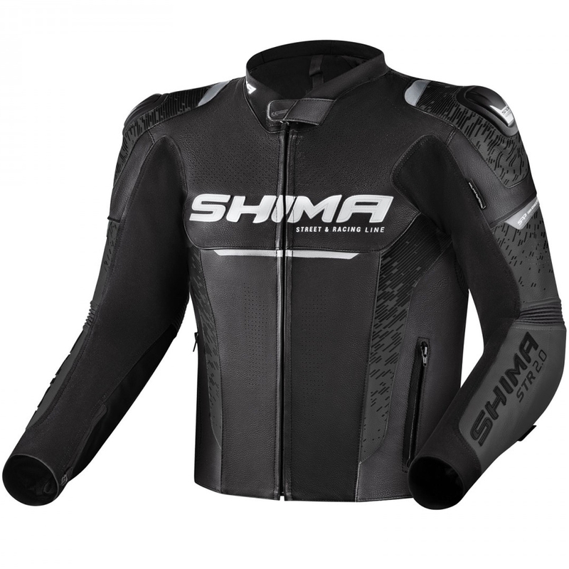 Kurtka motocyklowa Shima STR 2.0 czarno-szara