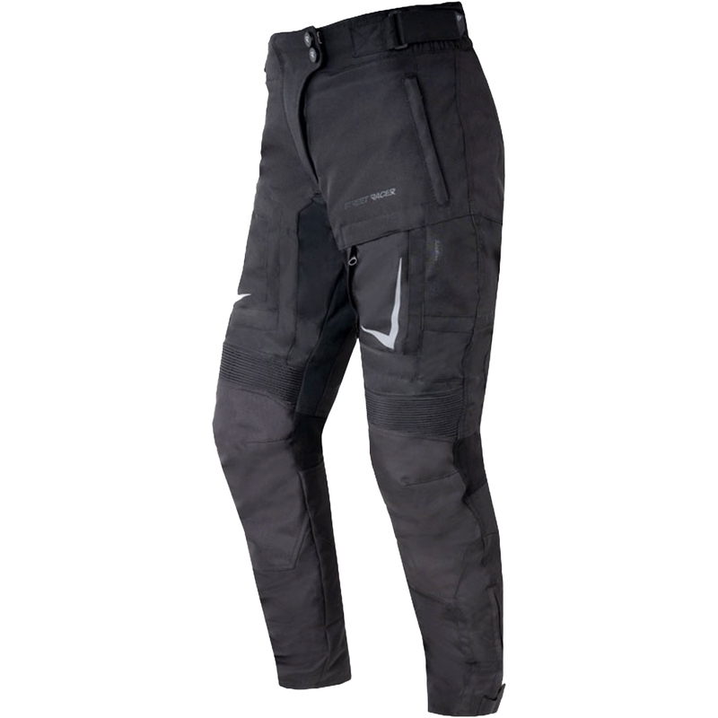 Damskie spodnie motocyklowe Street Racer Hilax czarne
