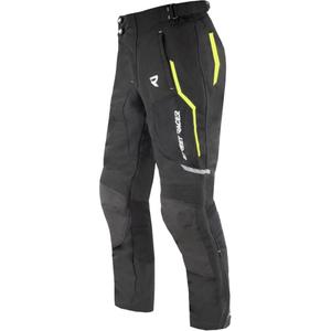 Spodnie motocyklowe Street Racer Flex Air w kolorze czarno-fluo żółtym
