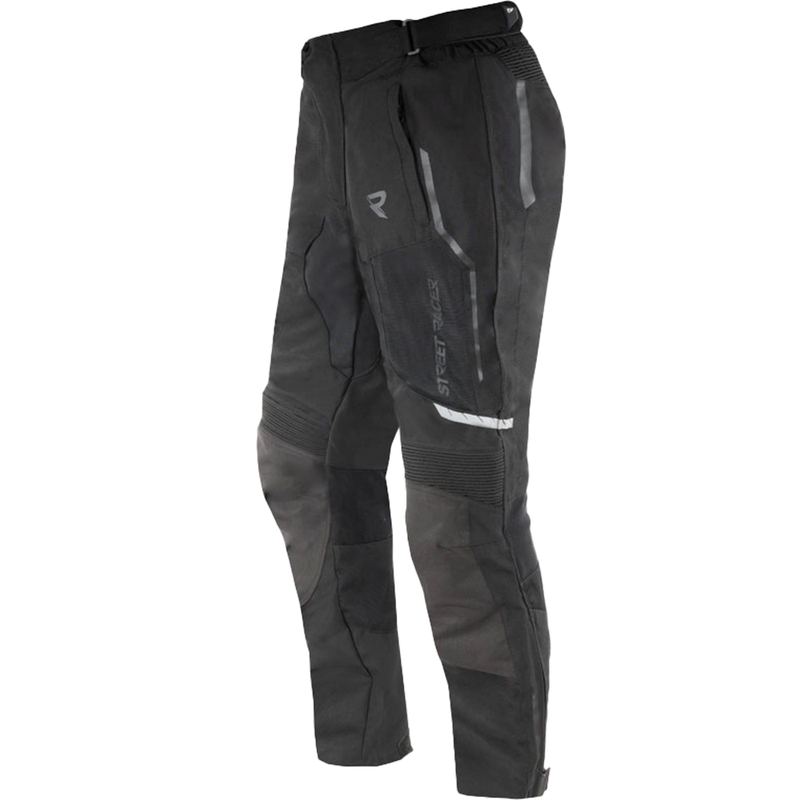 Spodnie motocyklowe Street Racer Flex Air w kolorze czarnym