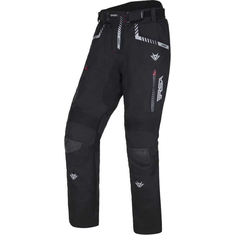 Spodnie motocyklowe RSA Rider czarne