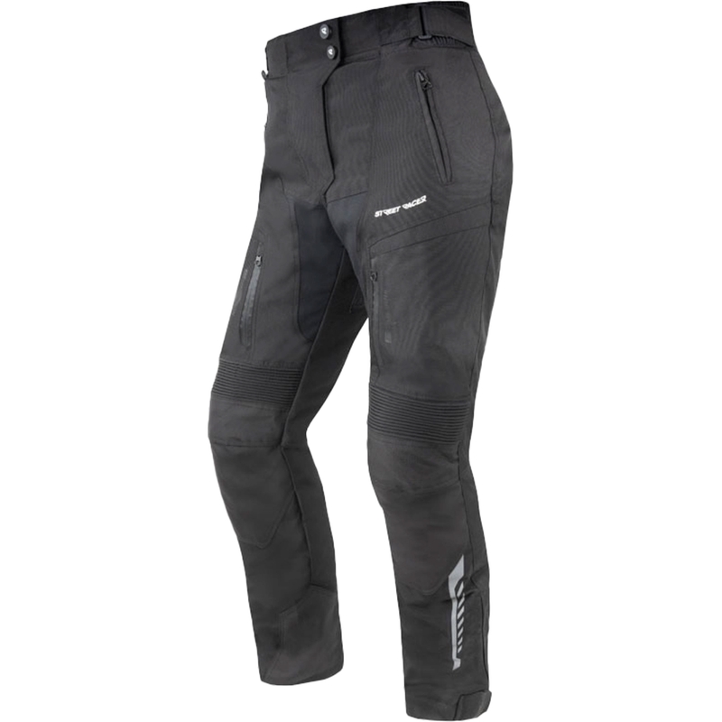 Damskie spodnie motocyklowe Street Racer Vix w kolorze czarnym