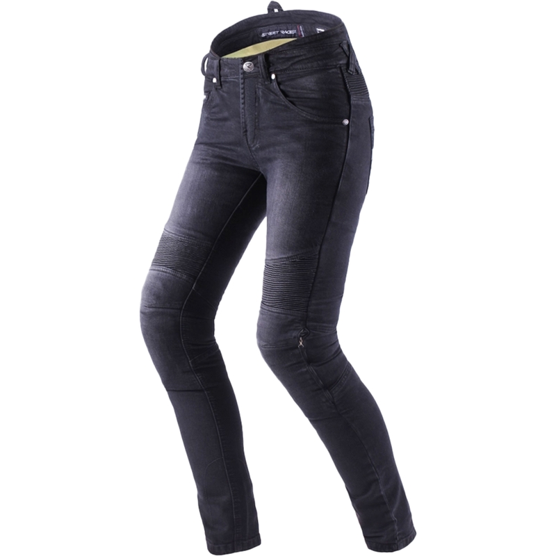 Damskie jeansy Street Racer Spike II Slim fit CE w kolorze czarnym
