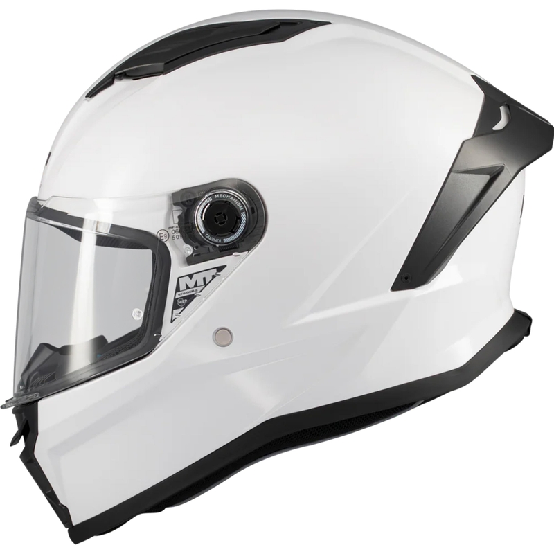 Kask motocyklowy integralny MT Stinger 2 Pure A0 biały