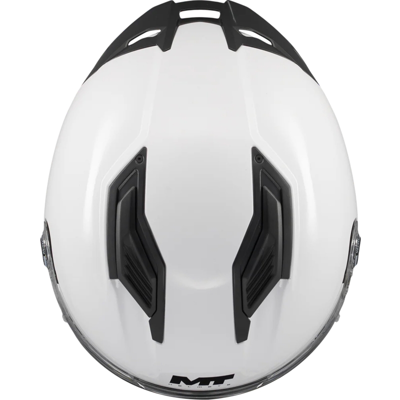 Kask motocyklowy integralny MT Stinger 2 Pure A0 biały