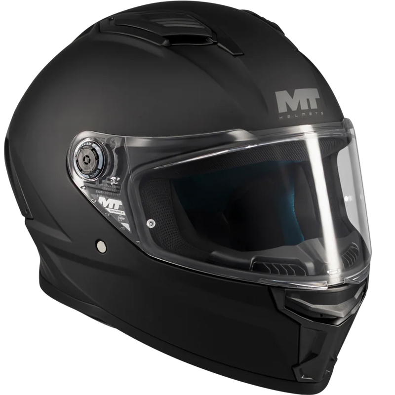 Kask motocyklowy integralny MT Stinger 2 Pure A1 matowy czarny