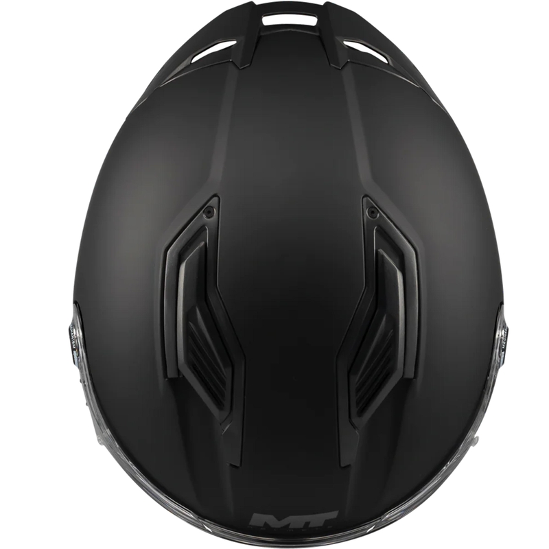Kask motocyklowy integralny MT Stinger 2 Pure A1 matowy czarny