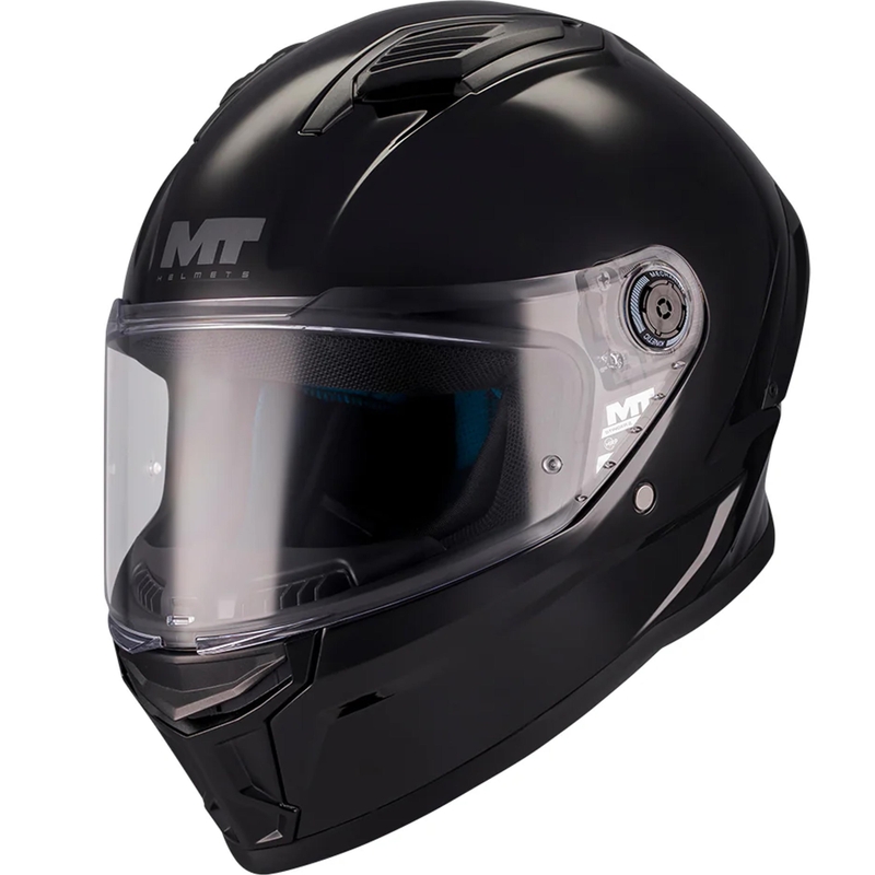 Kask motocyklowy integralny MT Stinger 2 Pure A1 w kolorze czarnym
