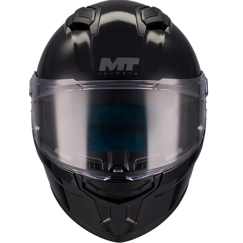 Kask motocyklowy integralny MT Stinger 2 Pure A1 w kolorze czarnym
