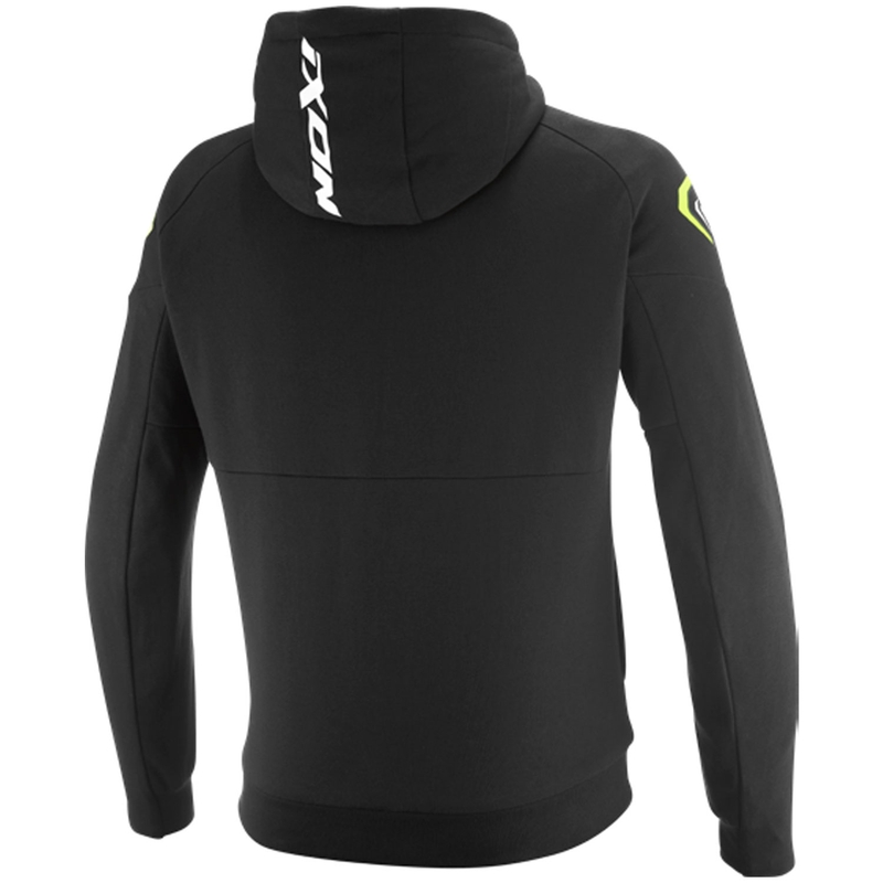 Bluza motocyklowa IXON Touchdown Ultra czarno-biało-fluo-żółta