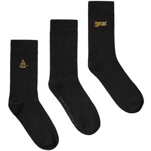 Zestaw 3 czarnych skarpetek Dakar VIP Socks
