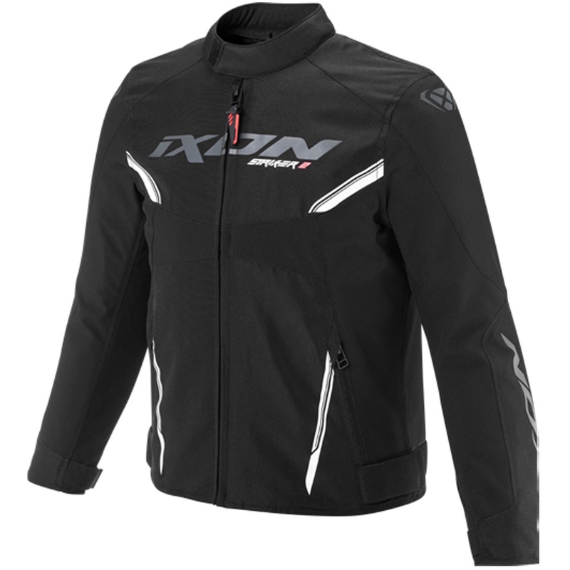 Kurtka motocyklowa dziecięca IXON Striker 2 czarno-biała