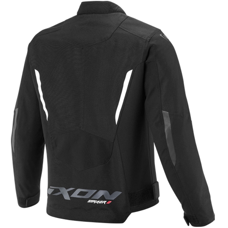 Kurtka motocyklowa dziecięca IXON Striker 2 czarno-biała