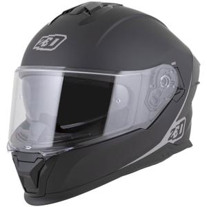 Kask motocyklowy integralny ZED K40 matowo czarny-ciemnoszary