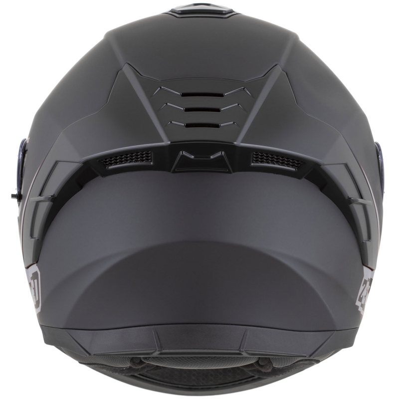 Kask motocyklowy integralny ZED K40 matowo czarny-ciemnoszary