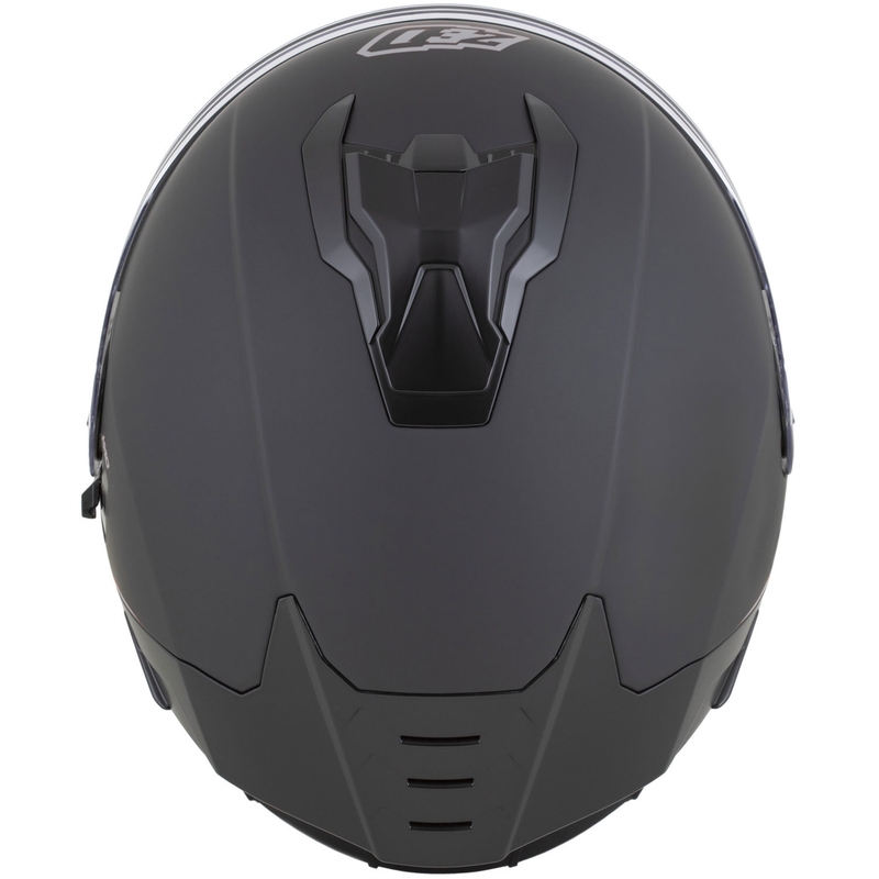 Kask motocyklowy integralny ZED K40 matowo czarny-ciemnoszary