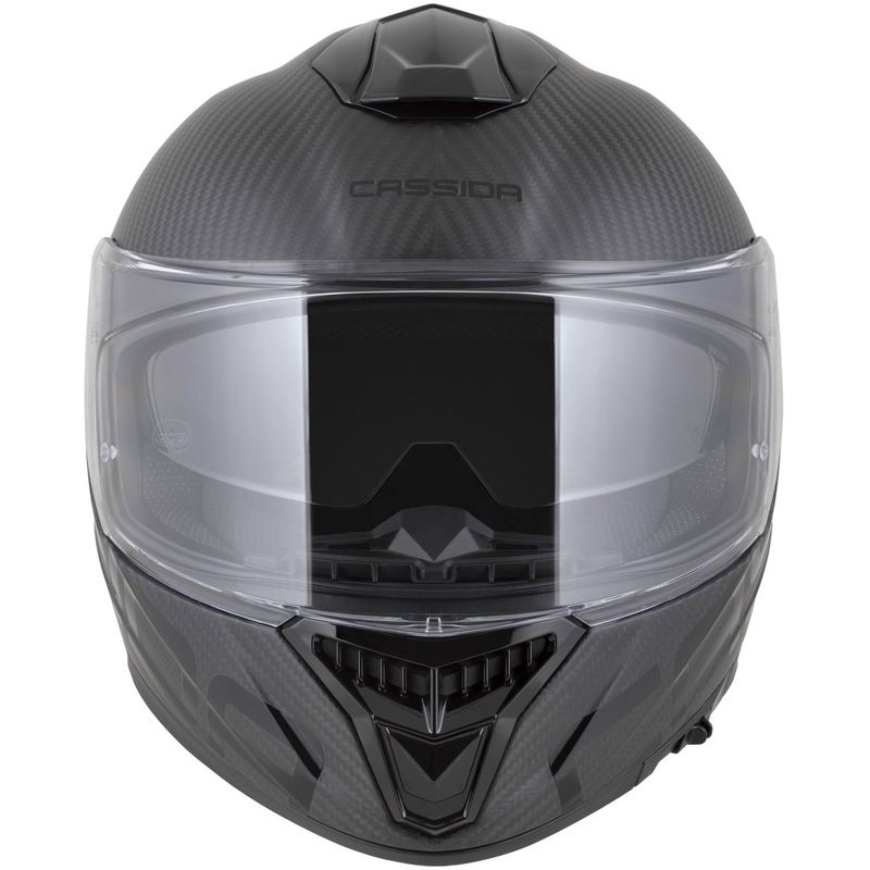 Kask motocyklowy integralny Cassida Integral GTS 2.1 Plus Carbon matowy karbonowo-czarno-biały