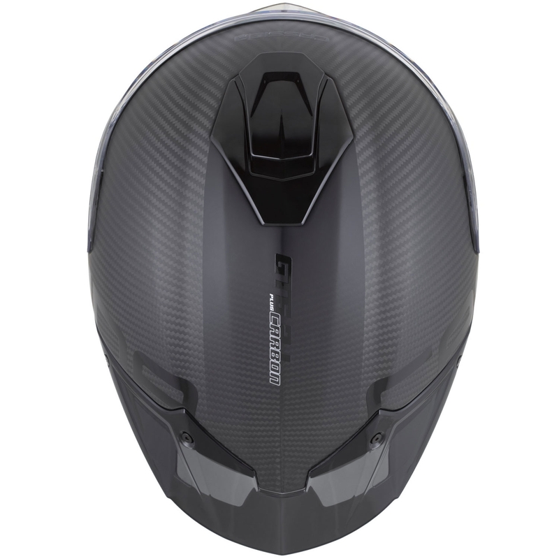 Kask motocyklowy integralny Cassida Integral GTS 2.1 Plus Carbon matowy karbonowo-czarno-biały