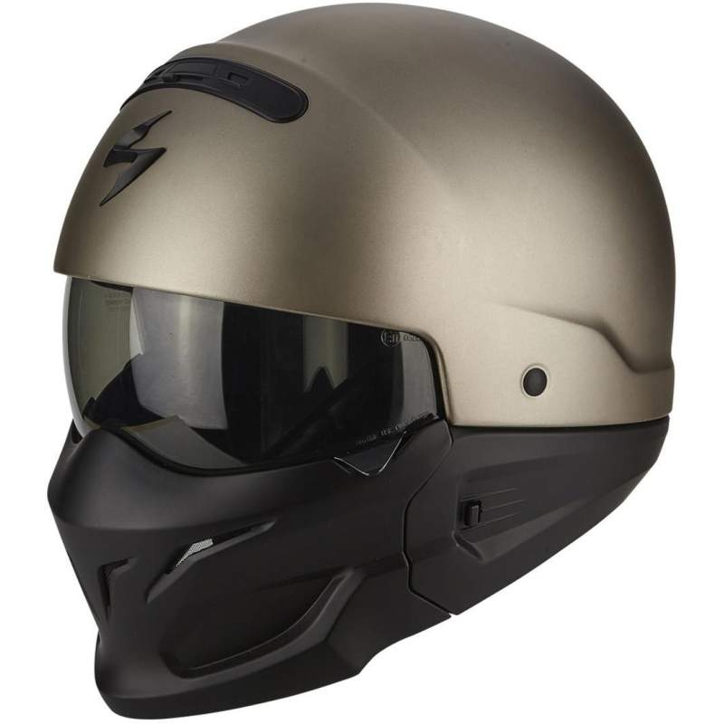 Kask motocyklowy Scorpion EXO-Combat tytanowy wyprzedaż