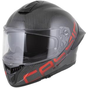 Kask motocyklowy integralny Cassida Integral GTS 2.1 Plus Carbon matowy karbonowo-czerwony