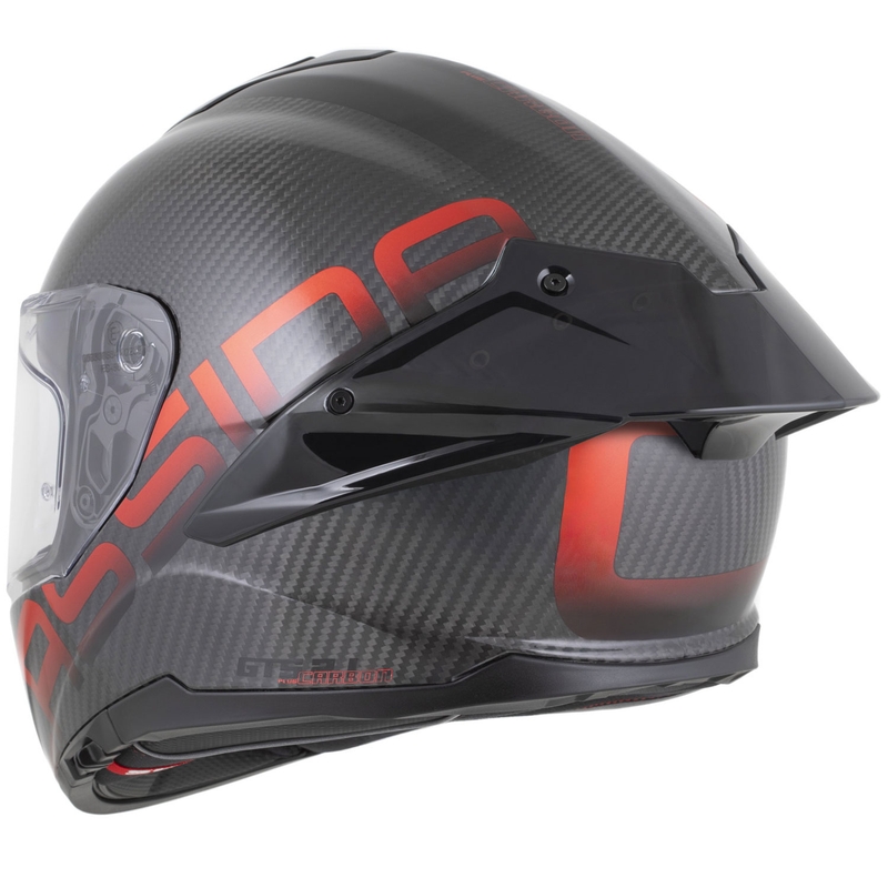 Kask motocyklowy integralny Cassida Integral GTS 2.1 Plus Carbon matowy karbonowo-czerwony