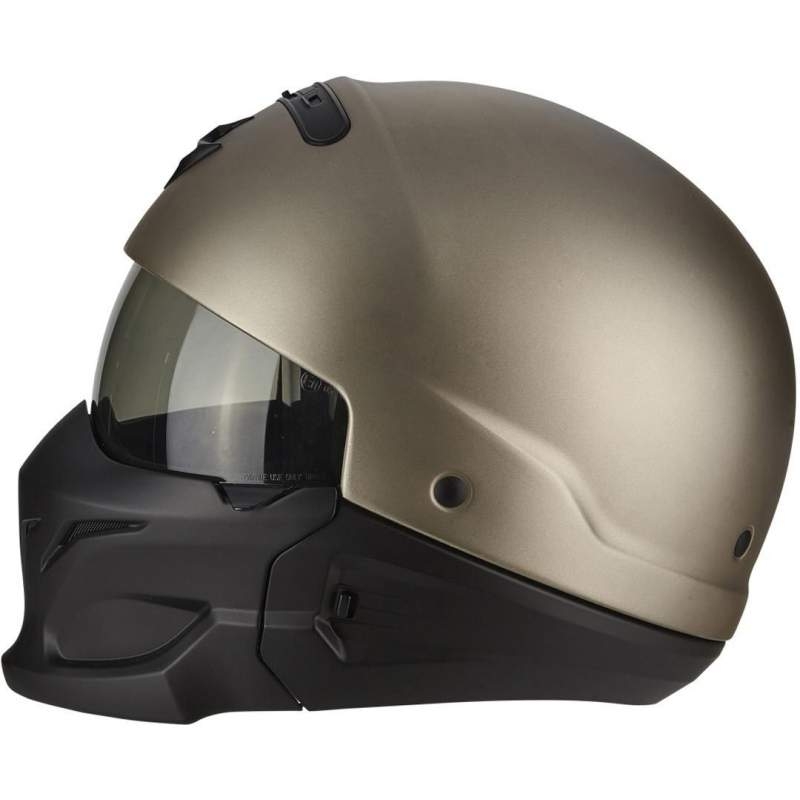 Kask motocyklowy Scorpion EXO-Combat tytanowy wyprzedaż