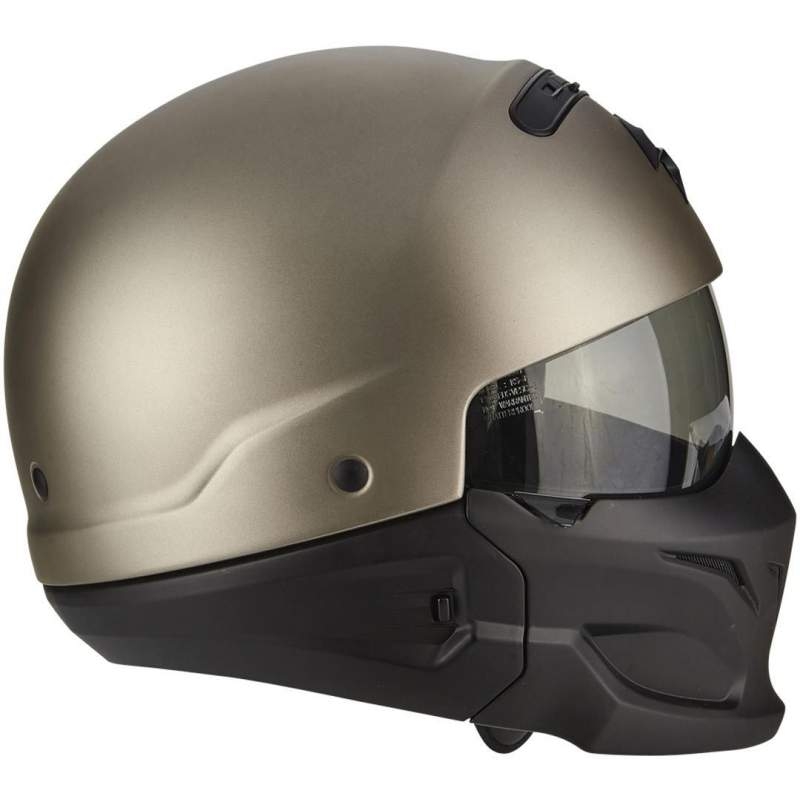 Kask motocyklowy Scorpion EXO-Combat tytanowy wyprzedaż