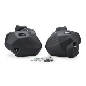 Engine protective covers PUIG 21877N black included 2 oil plugs