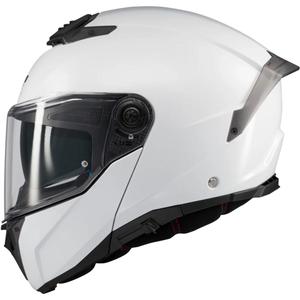 Kask motocyklowy typu flip-up MT Atom 2 SV Pure A0 biały