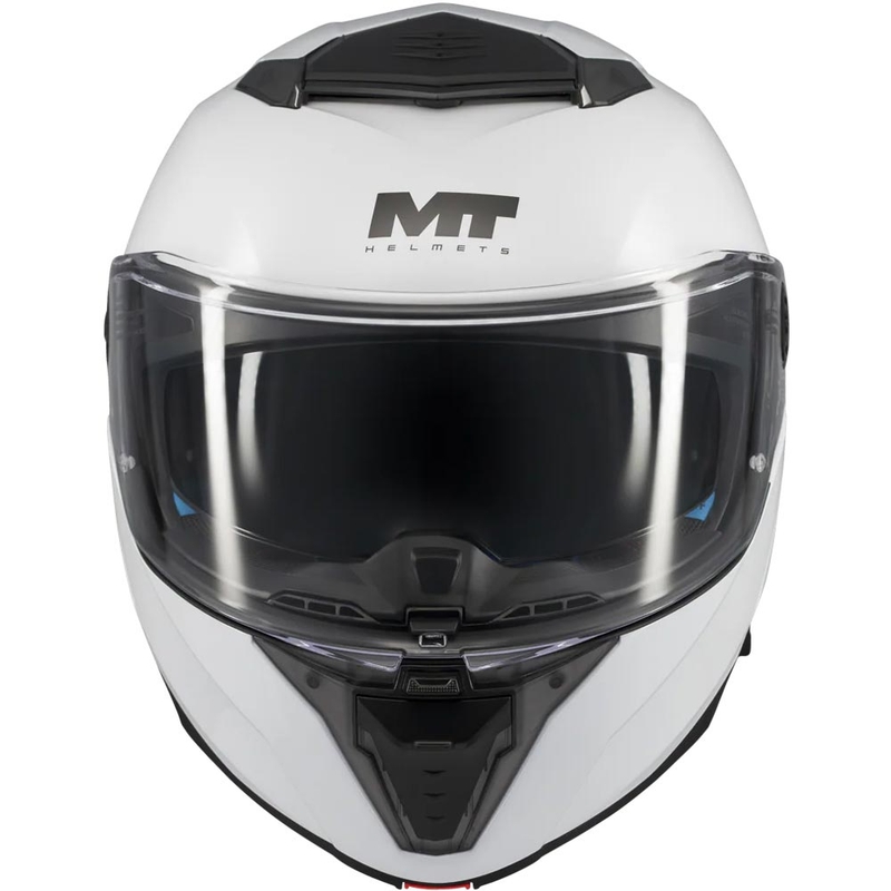 Kask motocyklowy typu flip-up MT Atom 2 SV Pure A0 biały