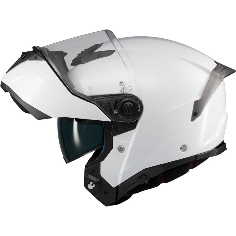 Kask motocyklowy typu flip-up MT Atom 2 SV Pure A0 biały