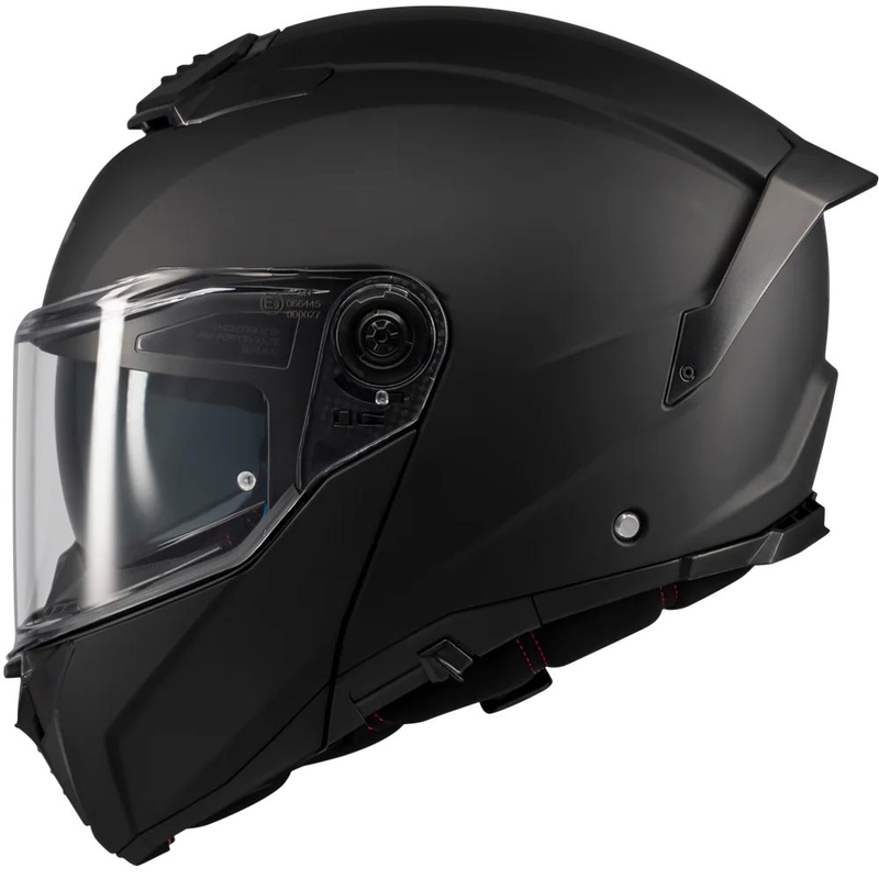 Kask motocyklowy typu flip-up MT Atom 2 SV Pure A1 matowy czarny