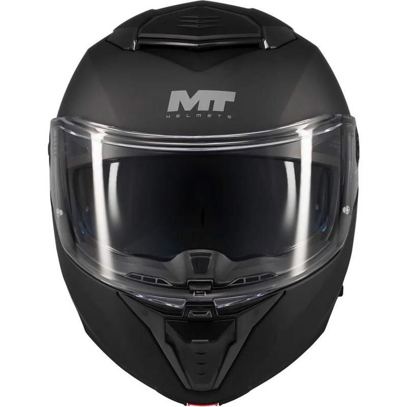 Kask motocyklowy typu flip-up MT Atom 2 SV Pure A1 matowy czarny