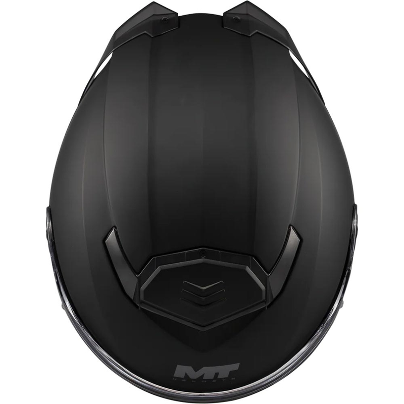 Kask motocyklowy typu flip-up MT Atom 2 SV Pure A1 matowy czarny