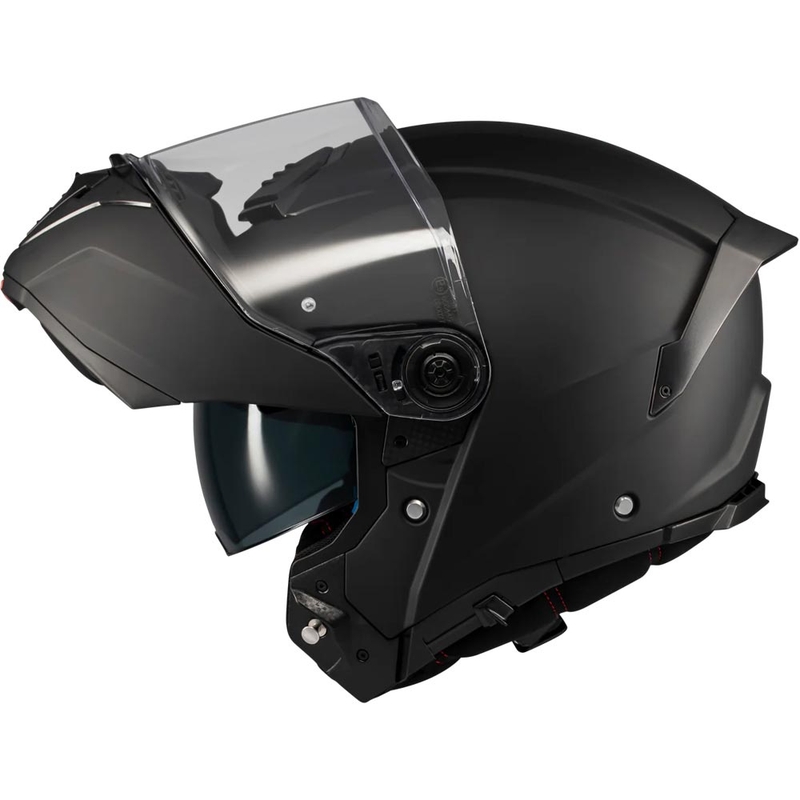 Kask motocyklowy typu flip-up MT Atom 2 SV Pure A1 matowy czarny