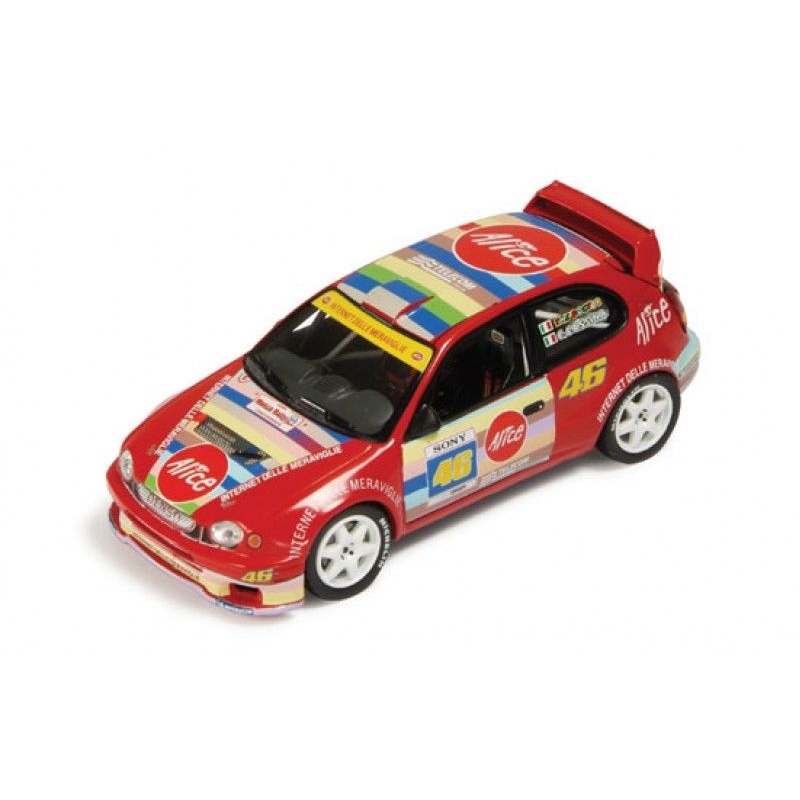 Model samochodu VR46 TOYOTA Corolla WRC Rally Monza 2004 DA26