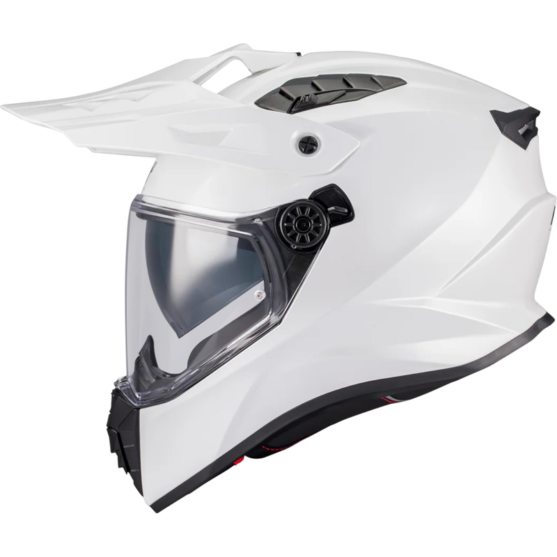 Kask motocyklowy enduro MT Track SV Pure A0 biały