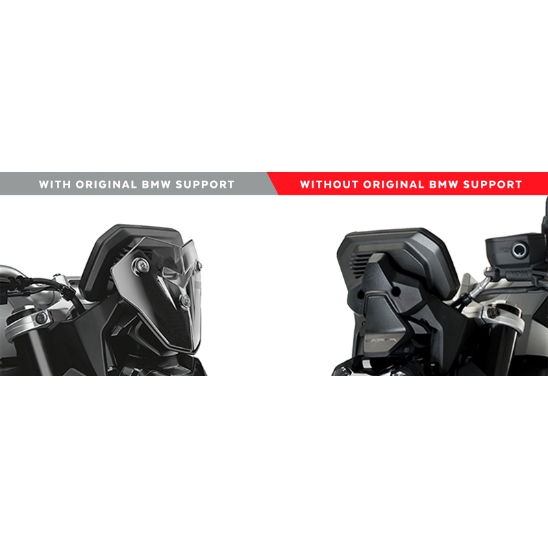Windshield PUIG NEW GEN. TOURING smoke