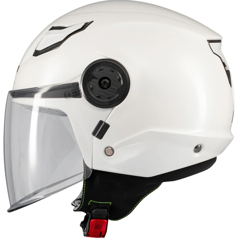 Kask motocyklowy otwarty dziecięcy MT Lite Pure A0 biały