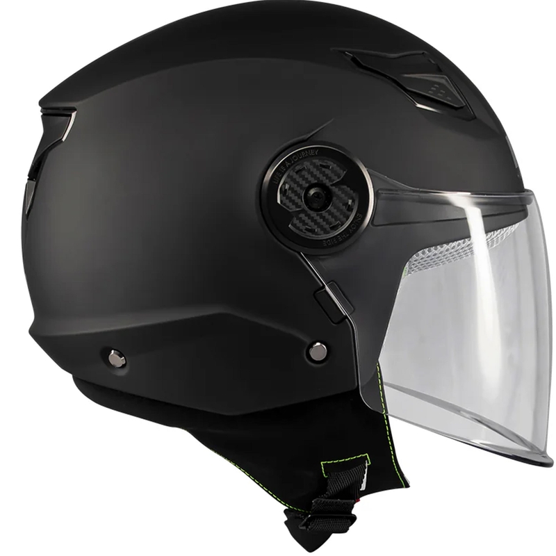 Kask motocyklowy otwarty dziecięcy MT Lite Pure A1 matowy czarny