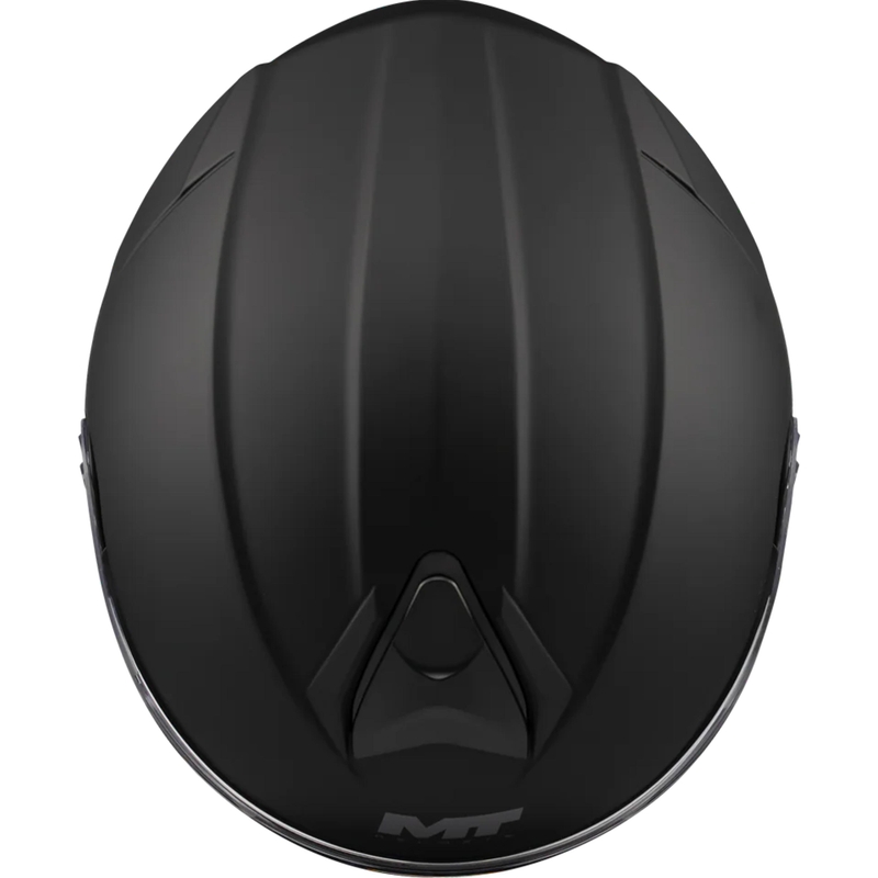 Kask motocyklowy typu flip-up MT Genesis SV Pure A1 matowy czarny