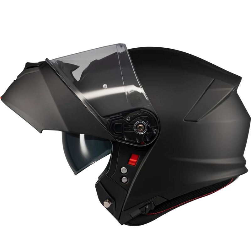 Kask motocyklowy typu flip-up MT Genesis SV Pure A1 matowy czarny