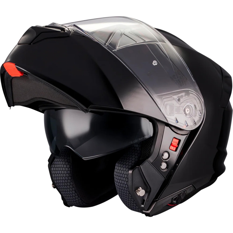 Kask motocyklowy typu flip-up MT Genesis SV Pure A1 czarny