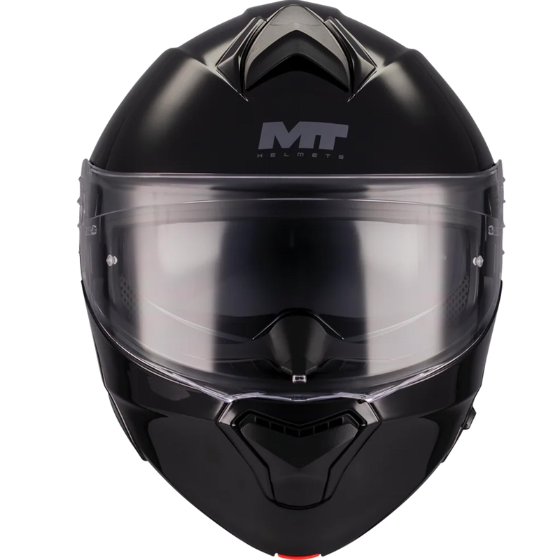 Kask motocyklowy typu flip-up MT Genesis SV Pure A1 czarny