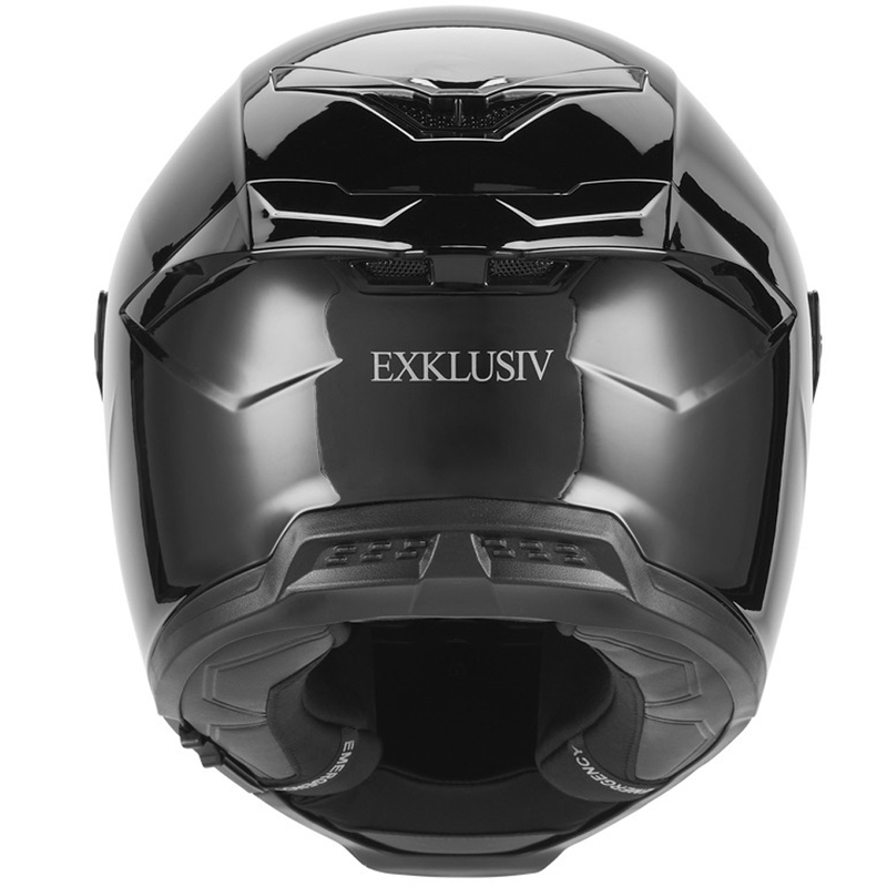 Kask motocyklowy integralny NOX Exklusiv Goliath czarny