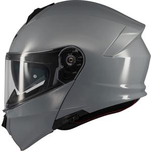 Kask motocyklowy typu flip-up MT Genesis SV Pure A12 szary