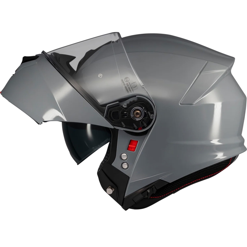 Kask motocyklowy typu flip-up MT Genesis SV Pure A12 szary