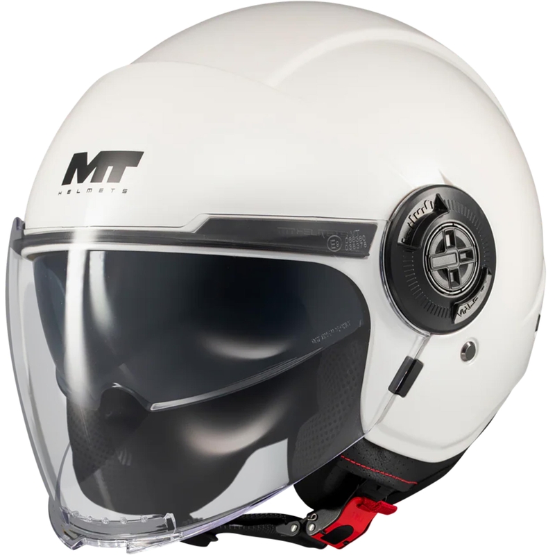 Kask motocyklowy otwarty MT Viale SV S Pure A0 biały